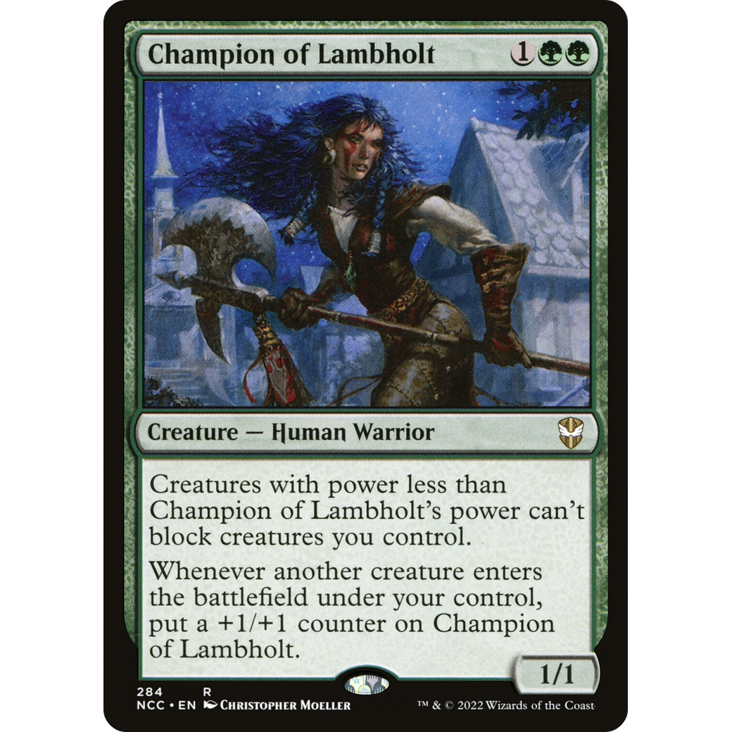 Champion of Lambholt (NCC-284) - New Capenna Commander