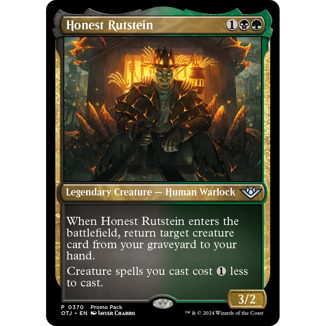 Honest Rutstein (PPOTJ-370) - Outlaws of Thunder Junction Foil