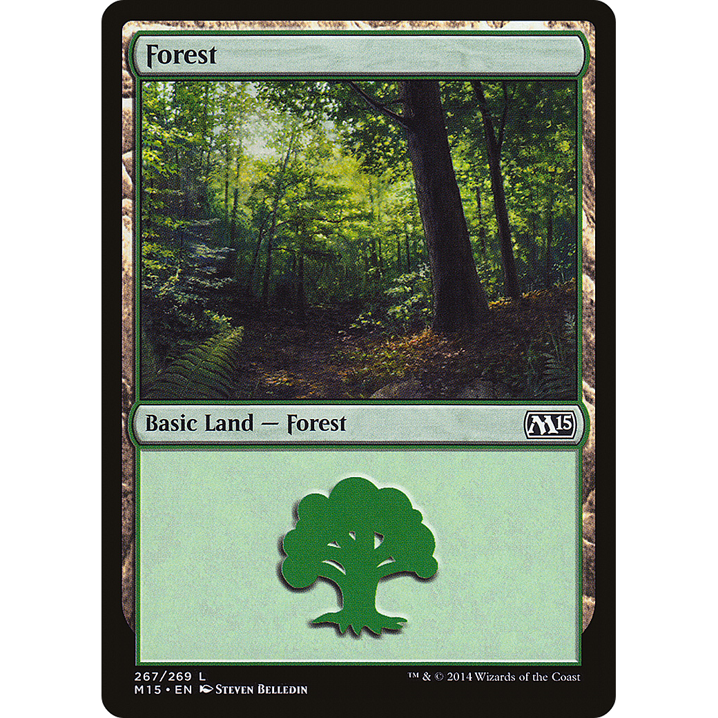 Forest (267) (M15-267) - Magic 2015 Foil