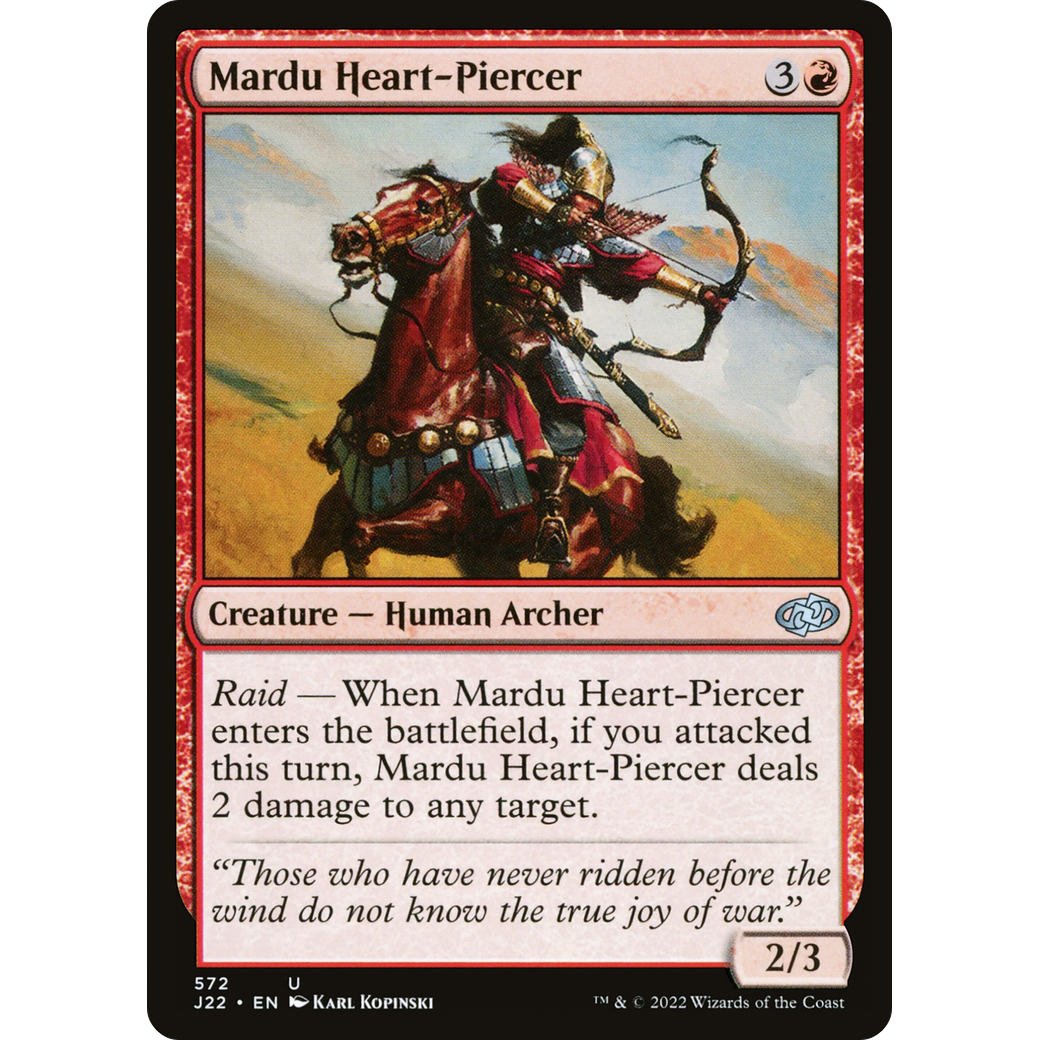 Mardu Heart-Piercer (J22-572) - Jumpstart 2022