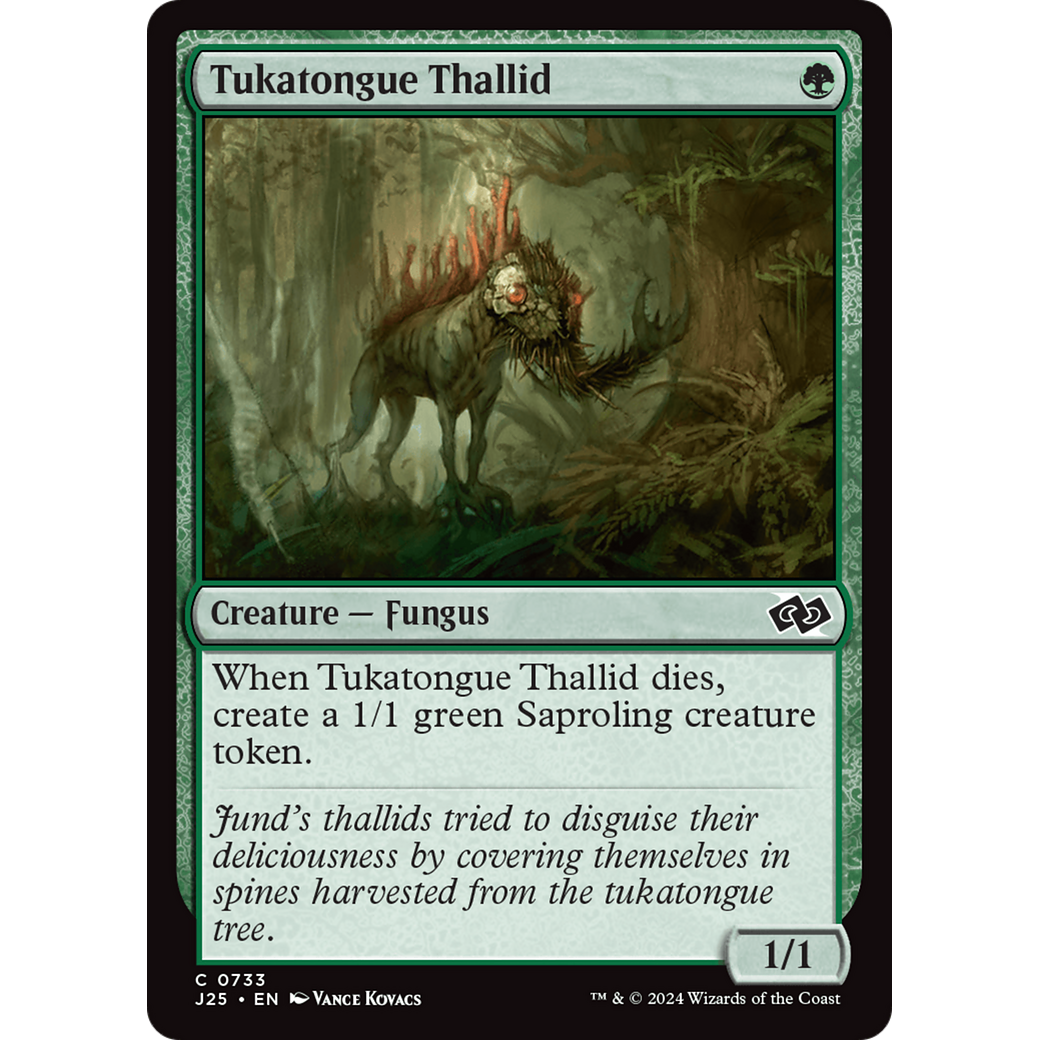Tukatongue Thallid (J25-733) - Foundations Jumpstart