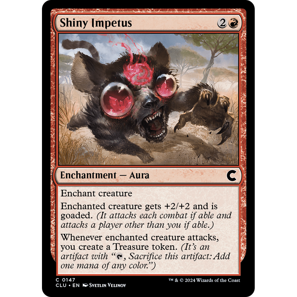 Shiny Impetus (CLU-147) - Ravnica: Clue Edition