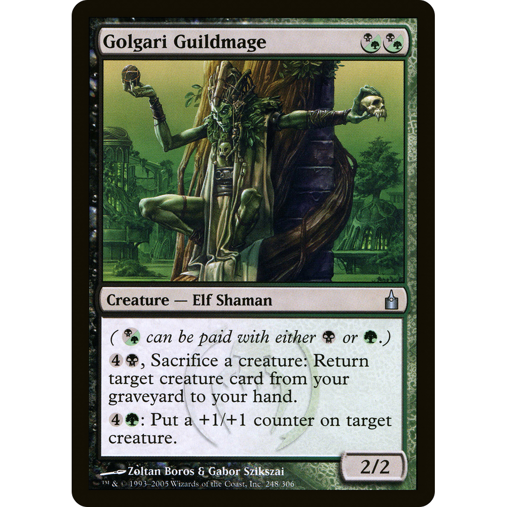 Golgari Guildmage (RAV-248) - Ravnica: City of Guilds Foil