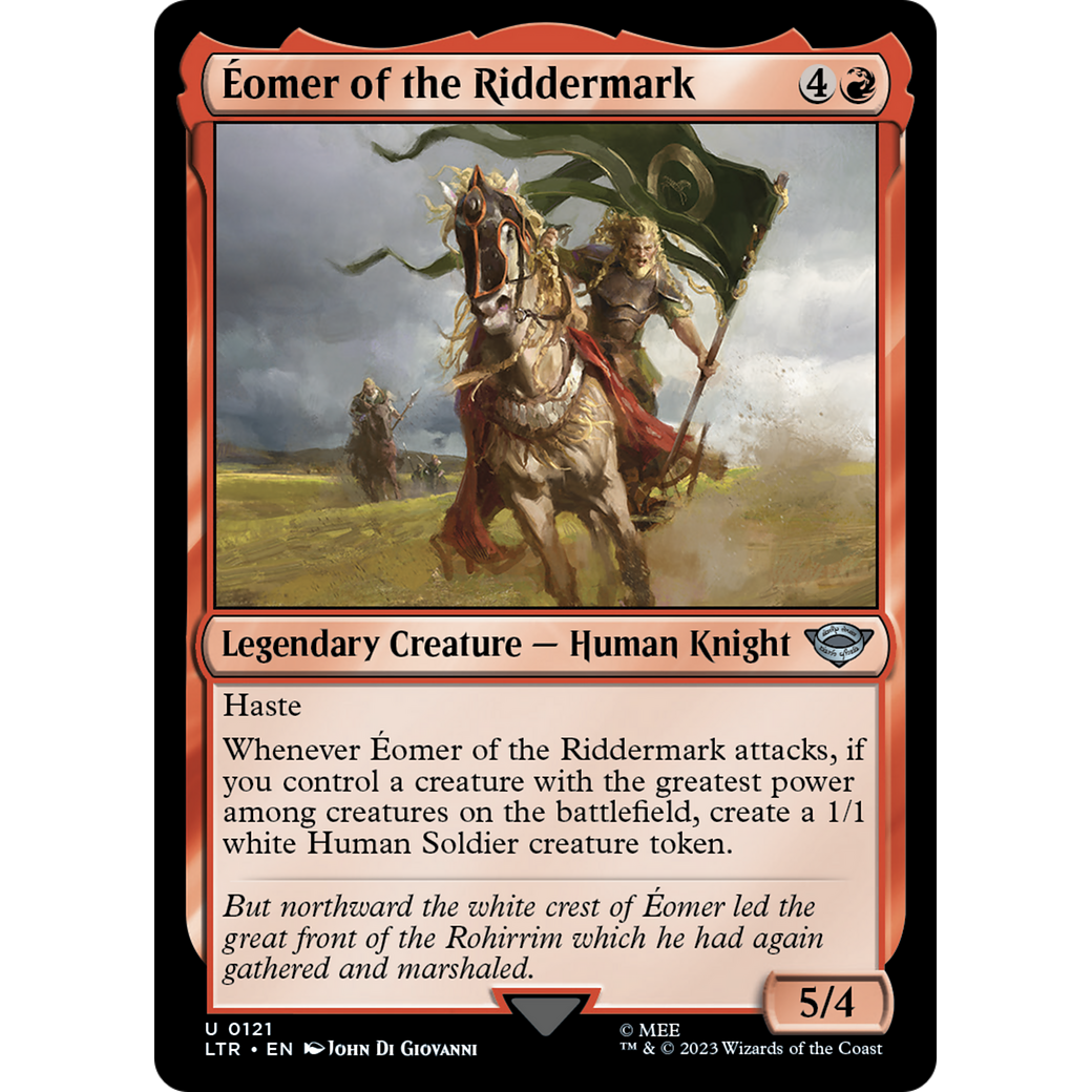 Éomer of the Riddermark (LTR-121) - The Lord of the Rings: Tales of Middle-earth Foil