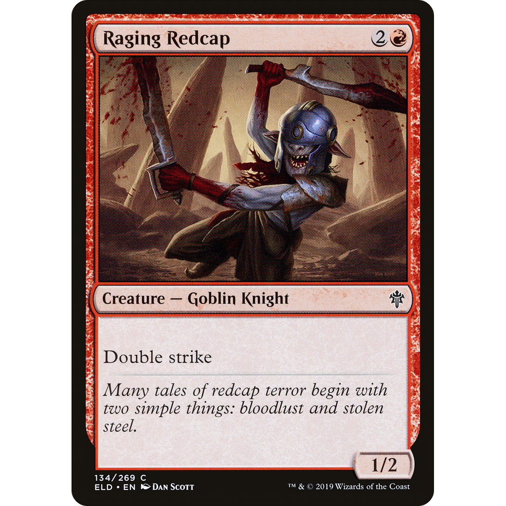 Raging Redcap (ELD-134) - Throne of Eldraine Foil