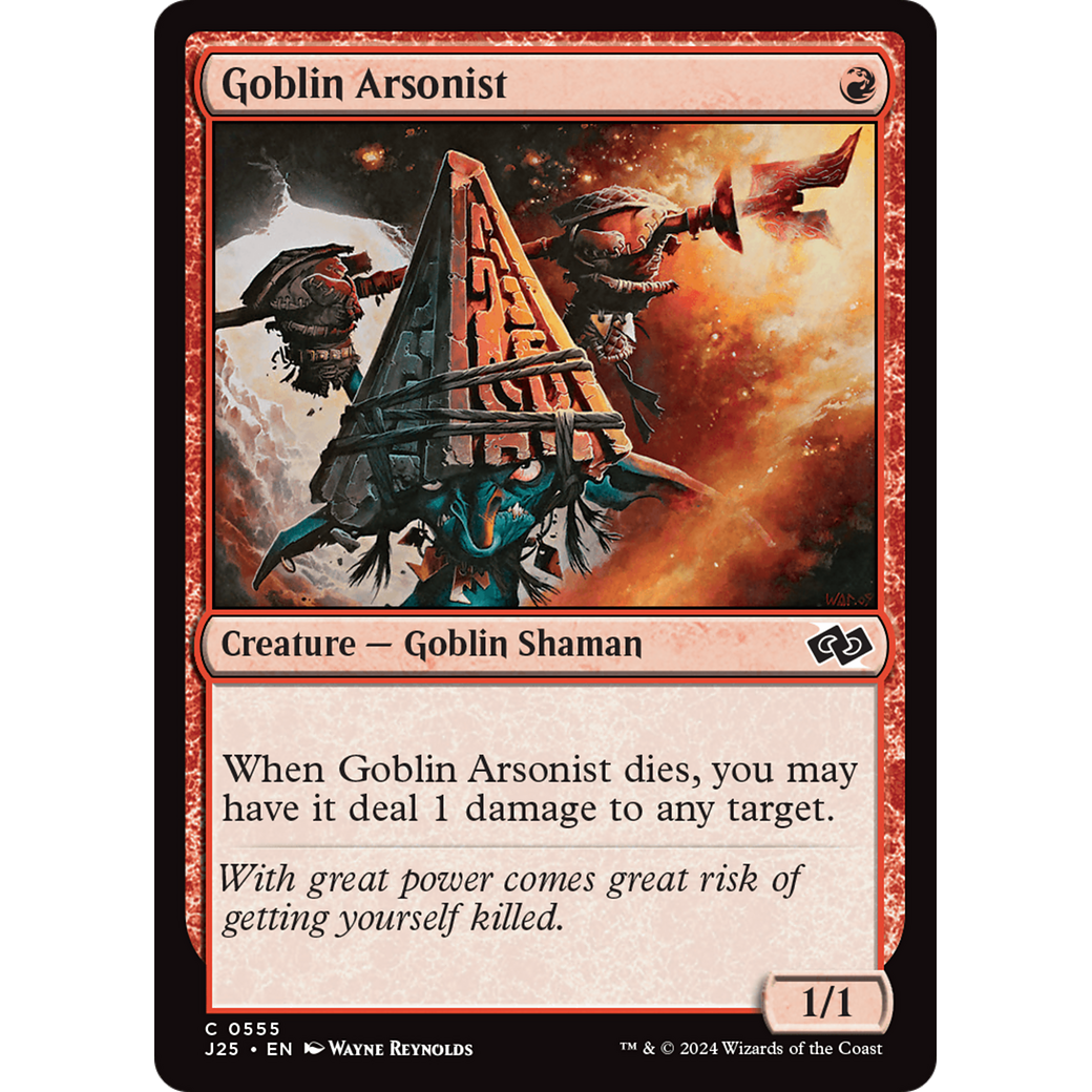 Goblin Arsonist (J25-555) - Foundations Jumpstart
