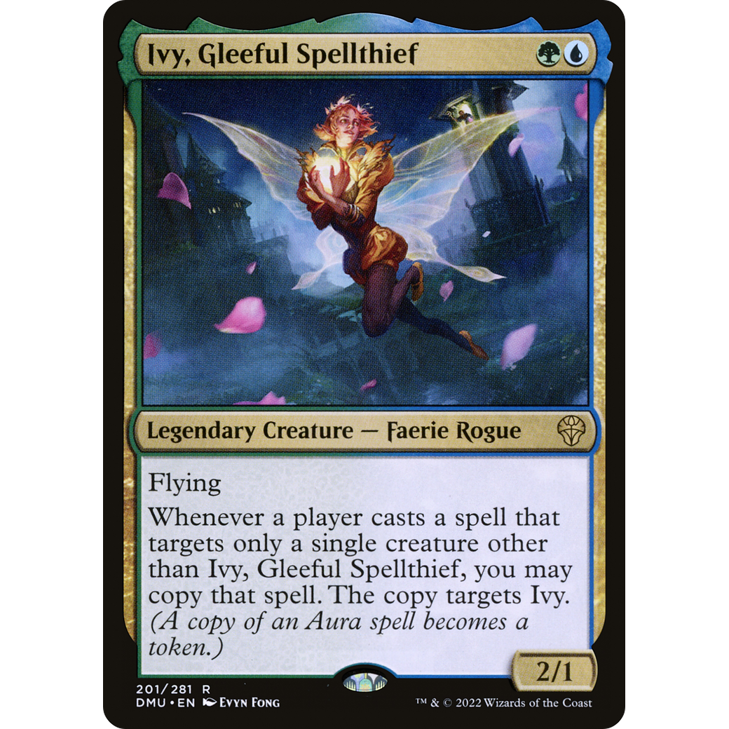 Ivy, Gleeful Spellthief (DMU-201) - Dominaria United Foil