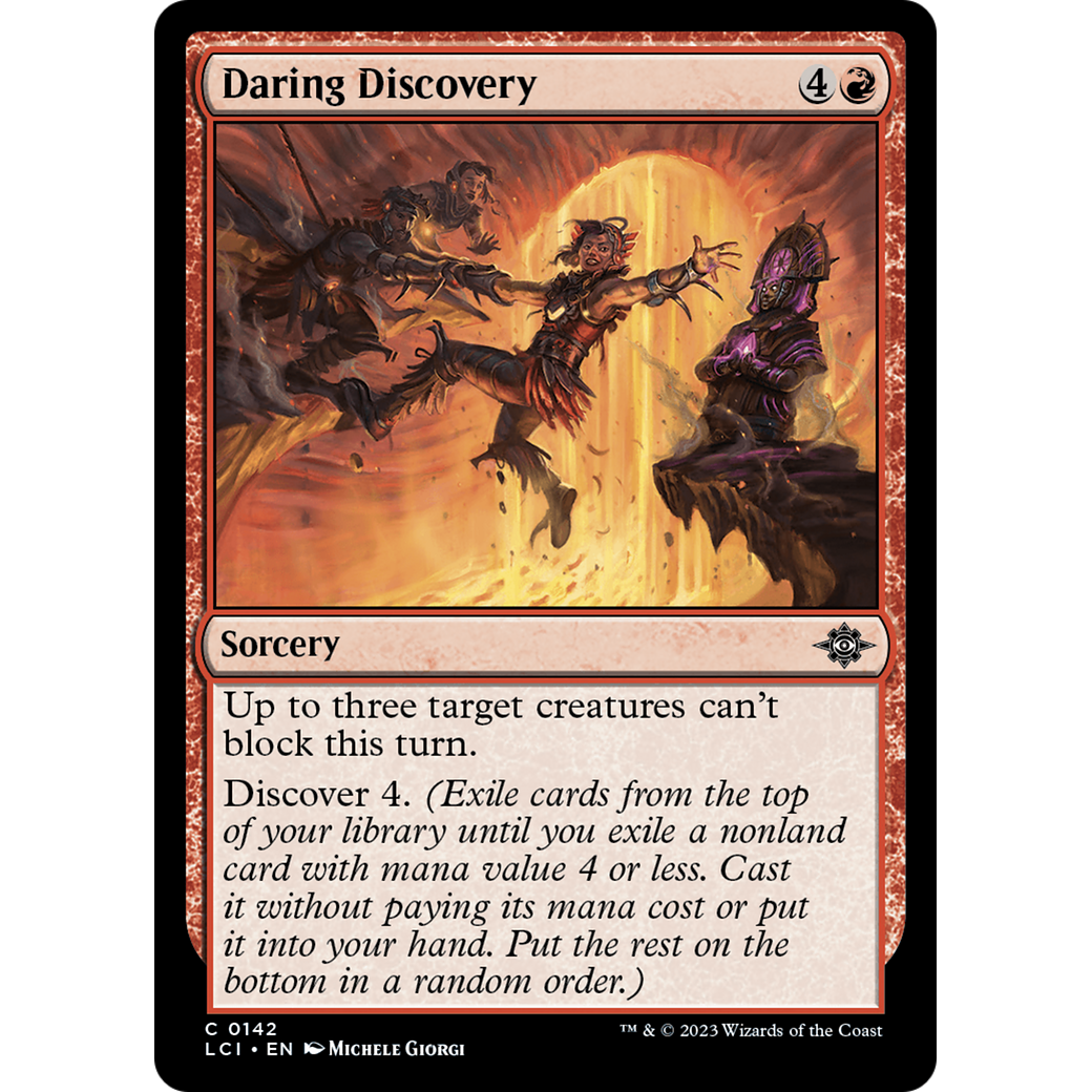 Daring Discovery (LCI-142) - The Lost Caverns of Ixalan Foil