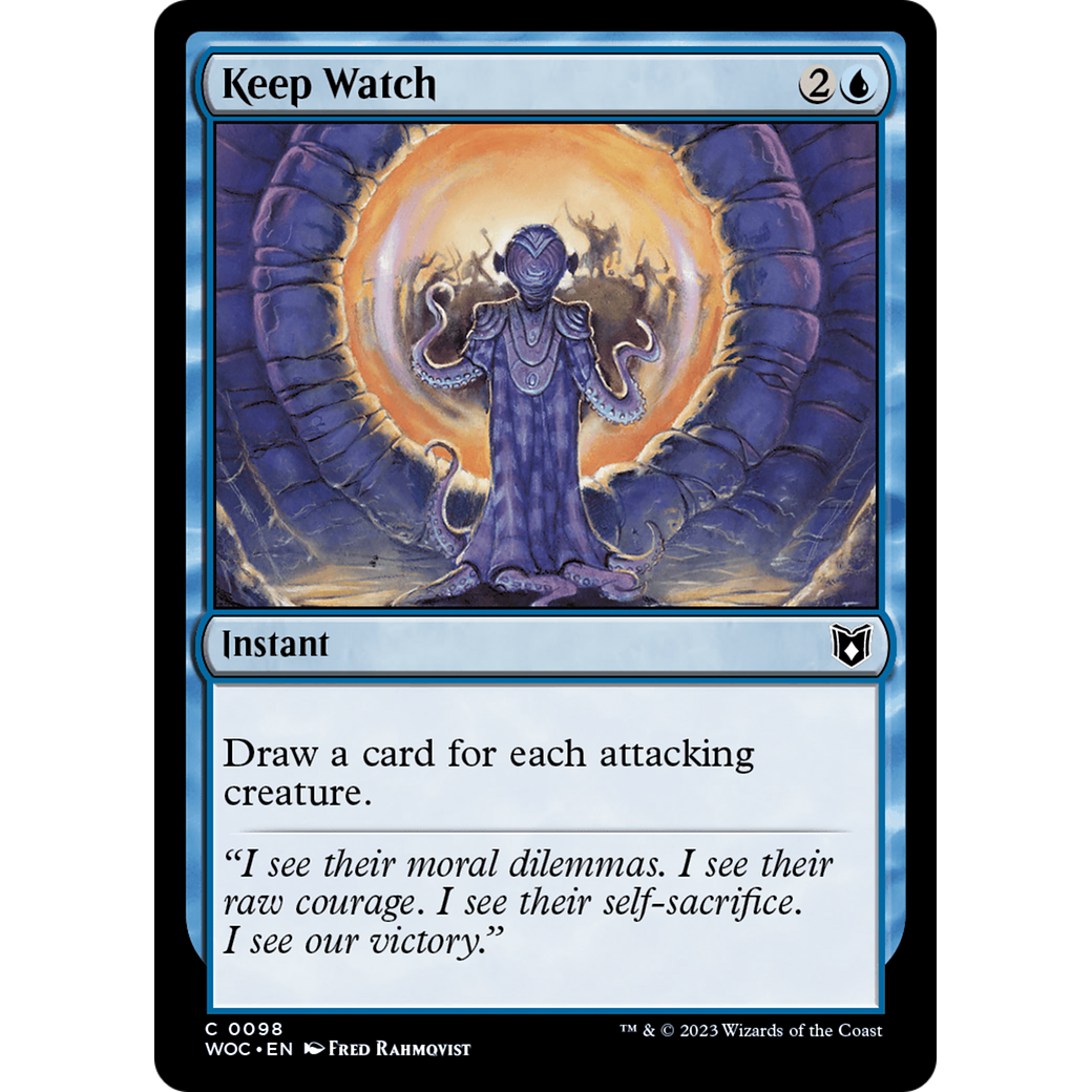 Keep Watch (WOC-098) - Wilds of Eldraine Commander