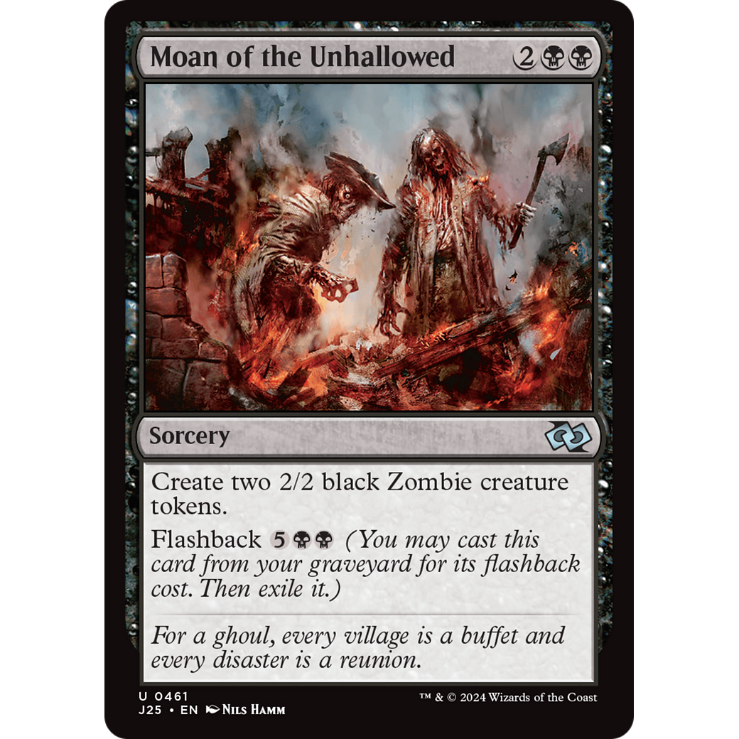 Moan of the Unhallowed (J25-461) - Foundations Jumpstart