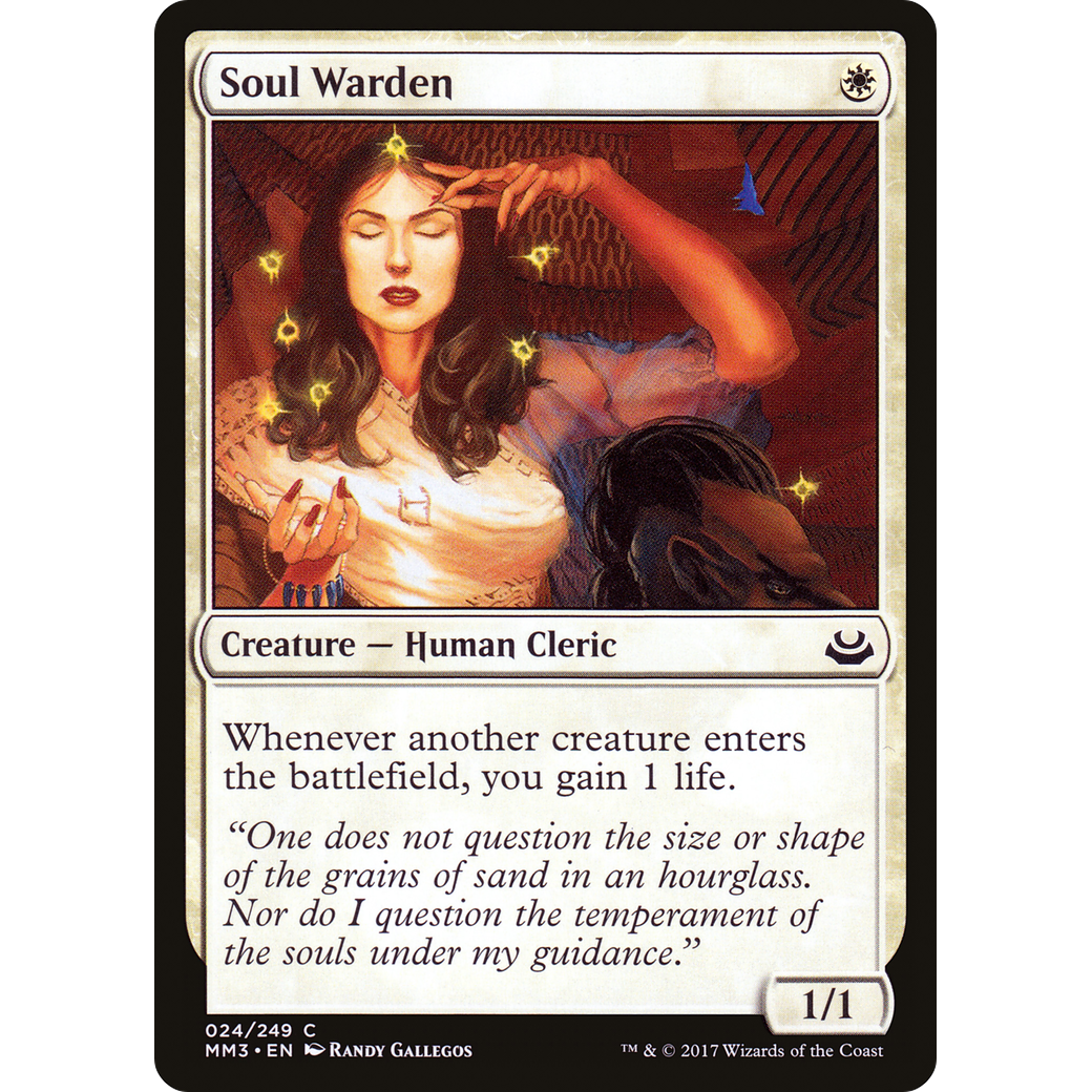 Soul Warden (MM3-024) - Modern Masters 2017