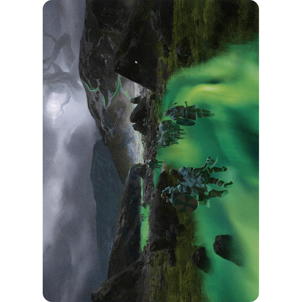 Path to the World Tree // Path to the World Tree (ASKHM-050) - Art Series: Kaldheim (Borderless)