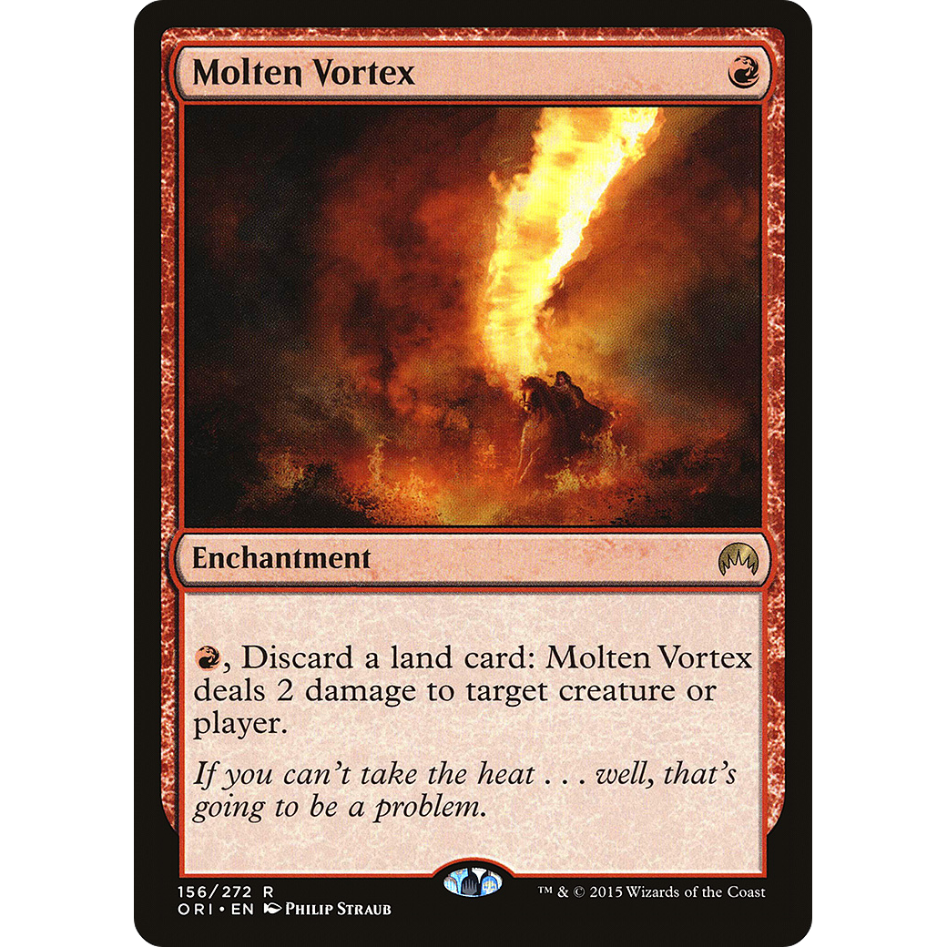 Molten Vortex (ORI-156) - Magic Origins Foil