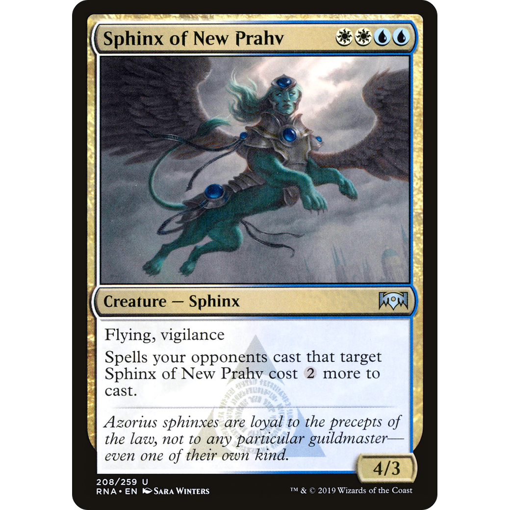 Sphinx of New Prahv (RNA-208) - Ravnica Allegiance
