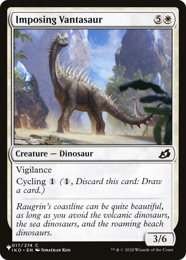 Imposing Vantasaur (LIST-017/274) - The List