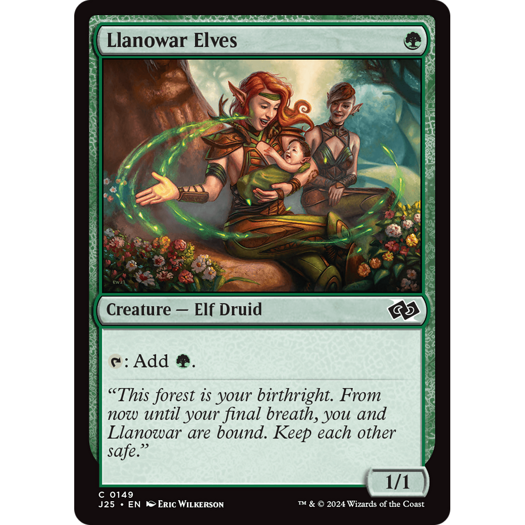 Llanowar Elves (J25-149) - Foundations Jumpstart