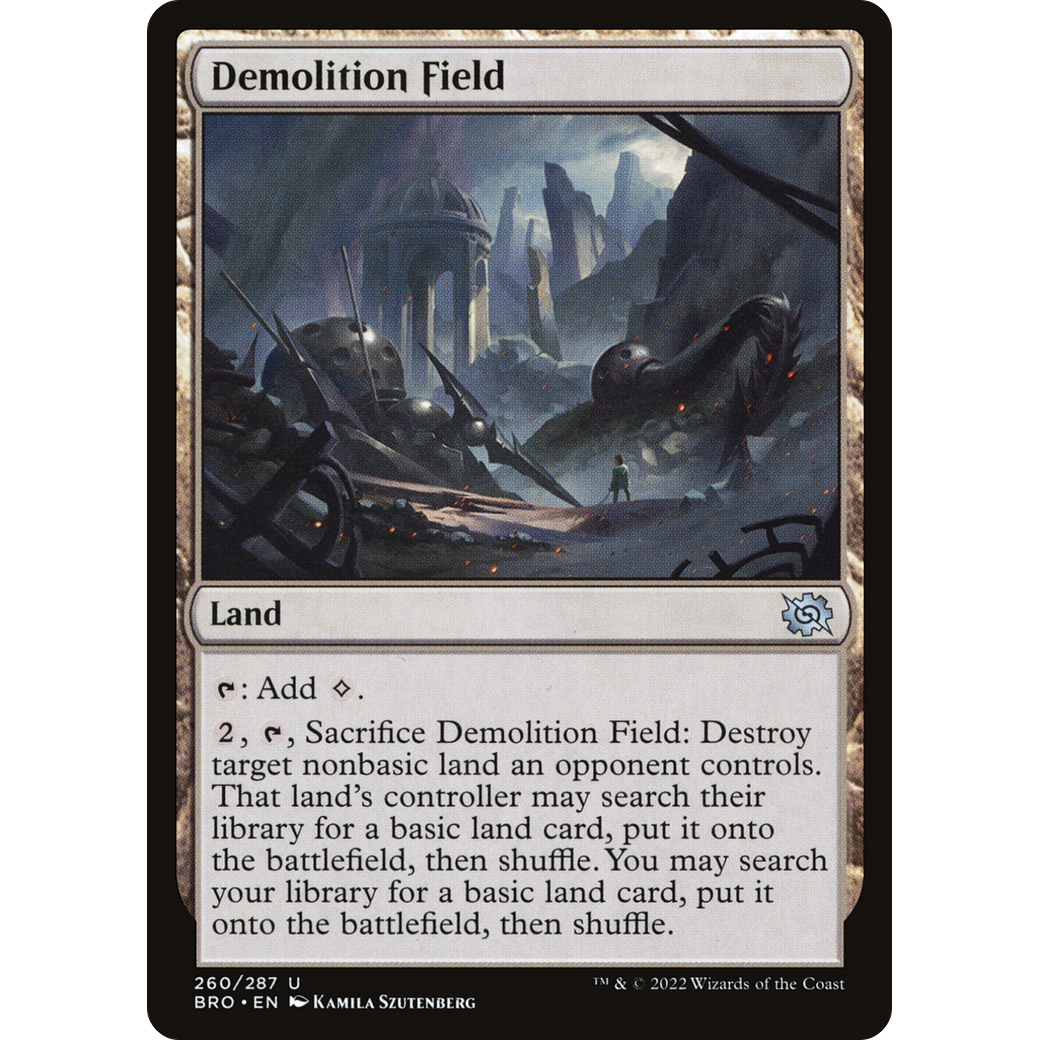 Demolition Field (BRO-260) - The Brothers' War