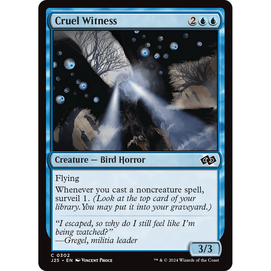 Cruel Witness (J25-302) - Foundations Jumpstart