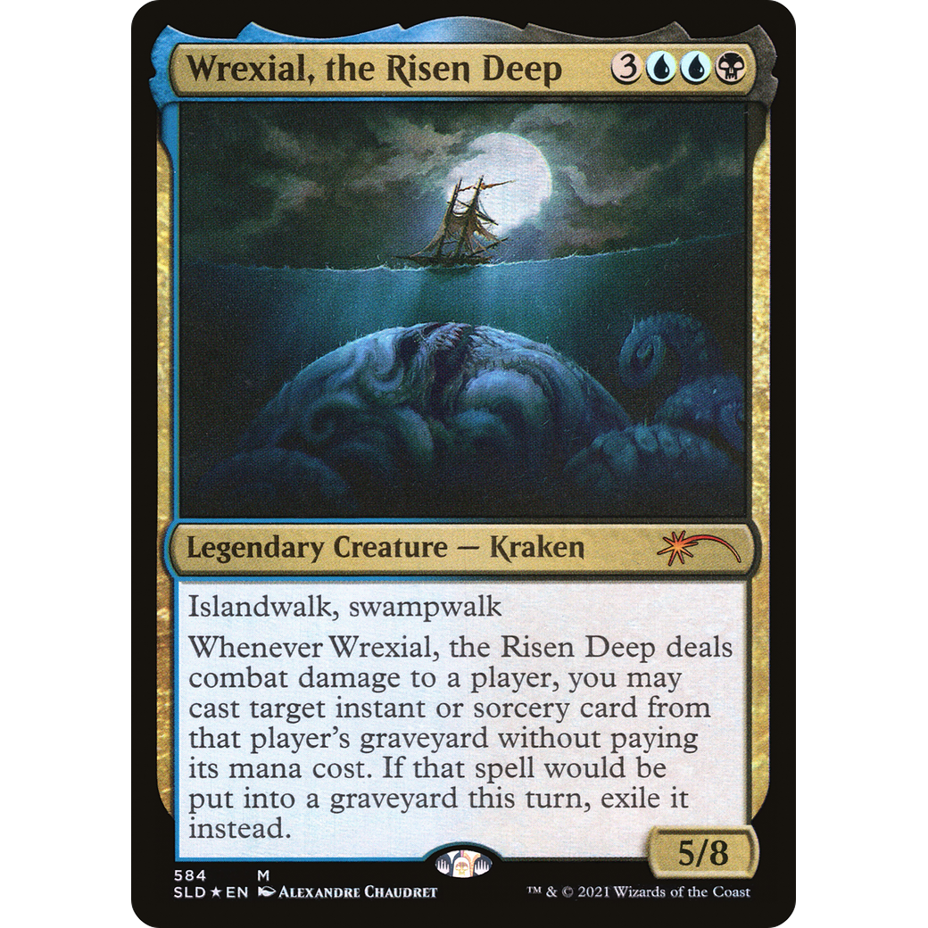 Wrexial, the Risen Deep (SLD-584) - Secret Lair Drop Foil