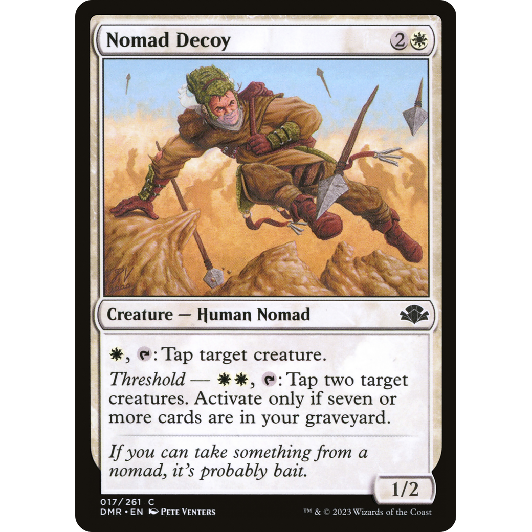 Nomad Decoy (DMR-017) - Dominaria Remastered