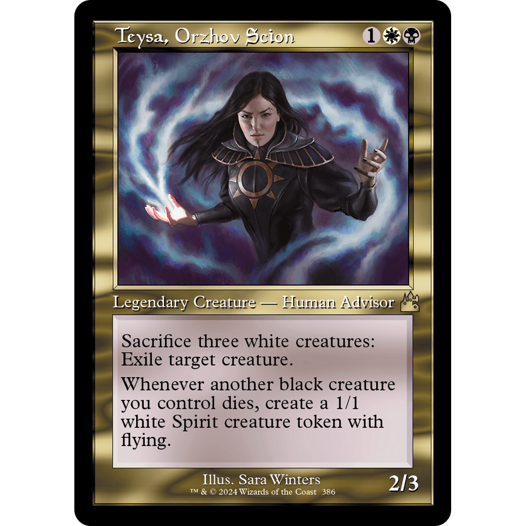 Teysa, Orzhov Scion (RVR-386) - Ravnica Remastered Foil