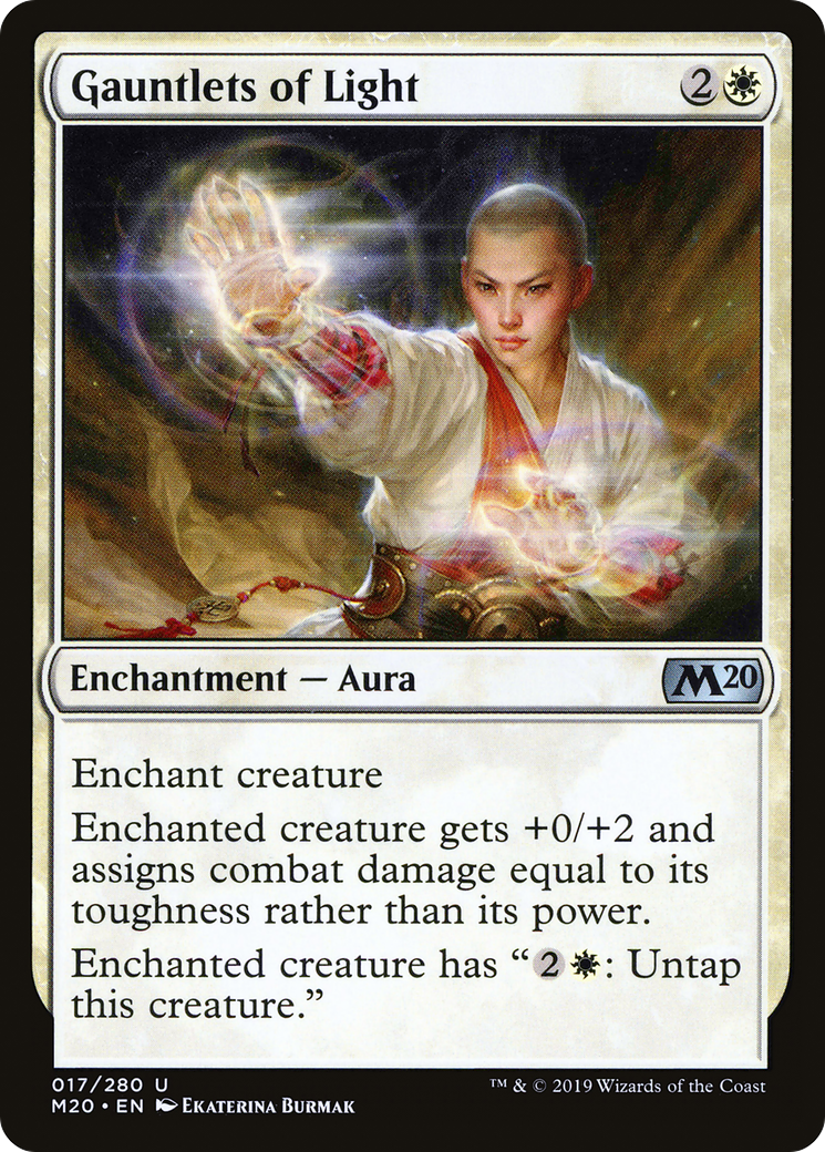 Gauntlets of Light (M20-017) - Core Set 2020