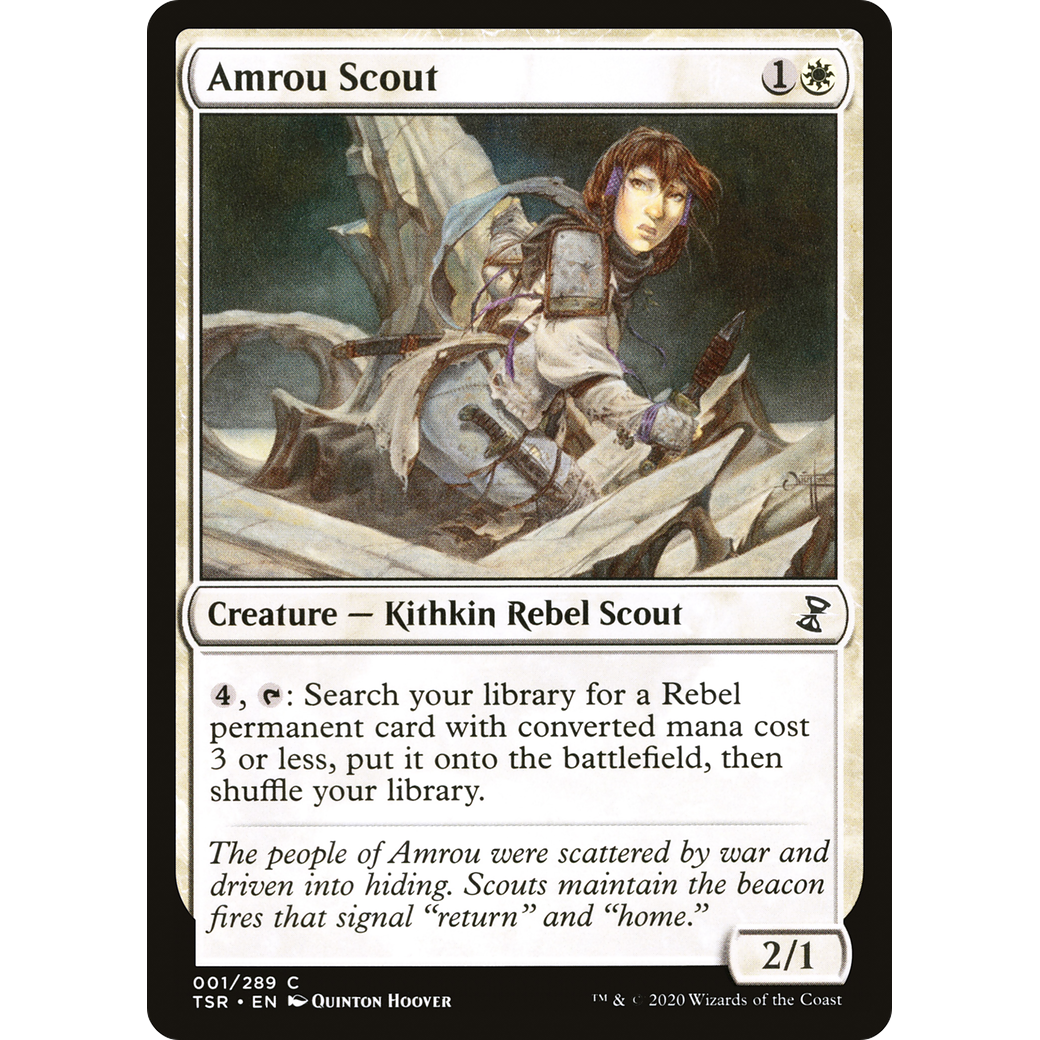 Amrou Scout (TSR-001) - Time Spiral Remastered Foil