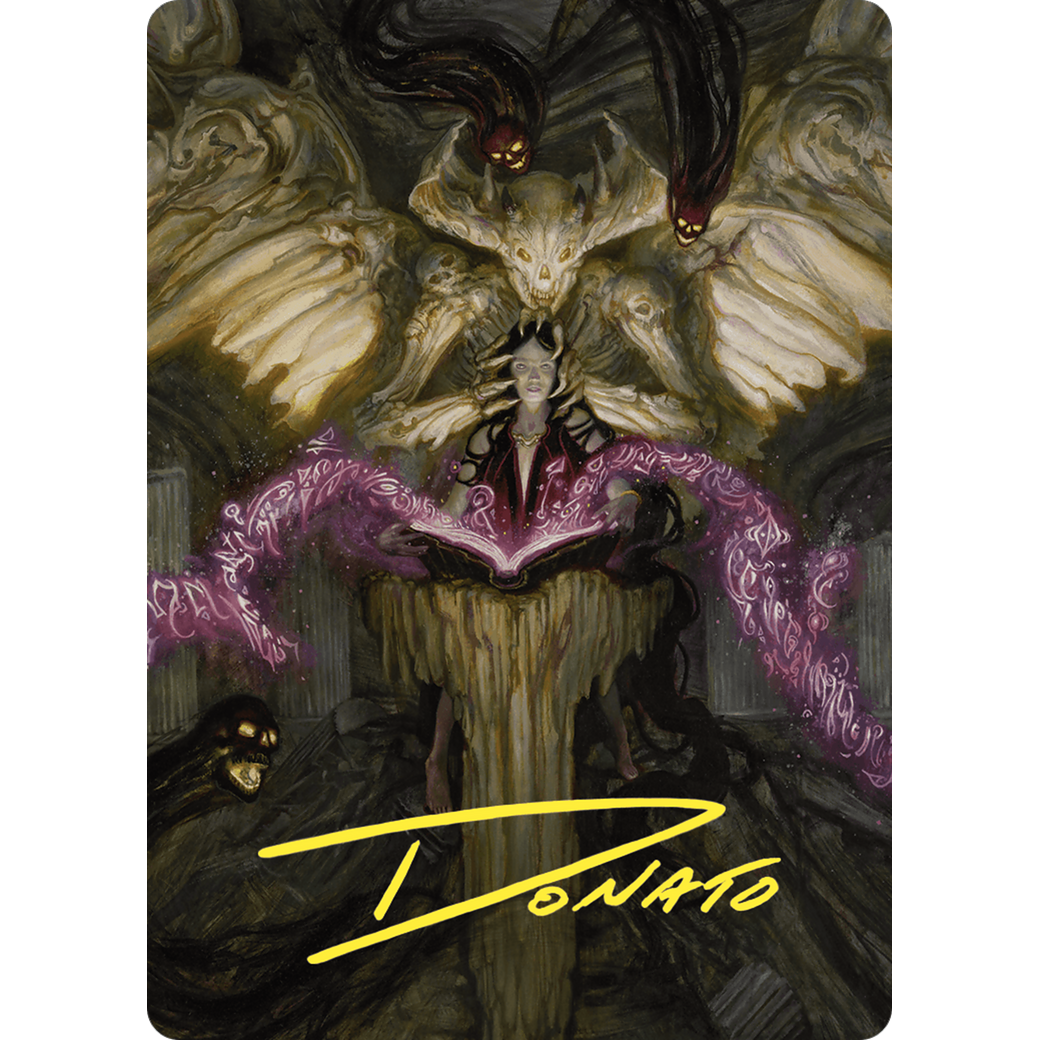Demonic Tutor // Demonic Tutor (ACMM-064) - Commander Masters Art Series (Borderless)