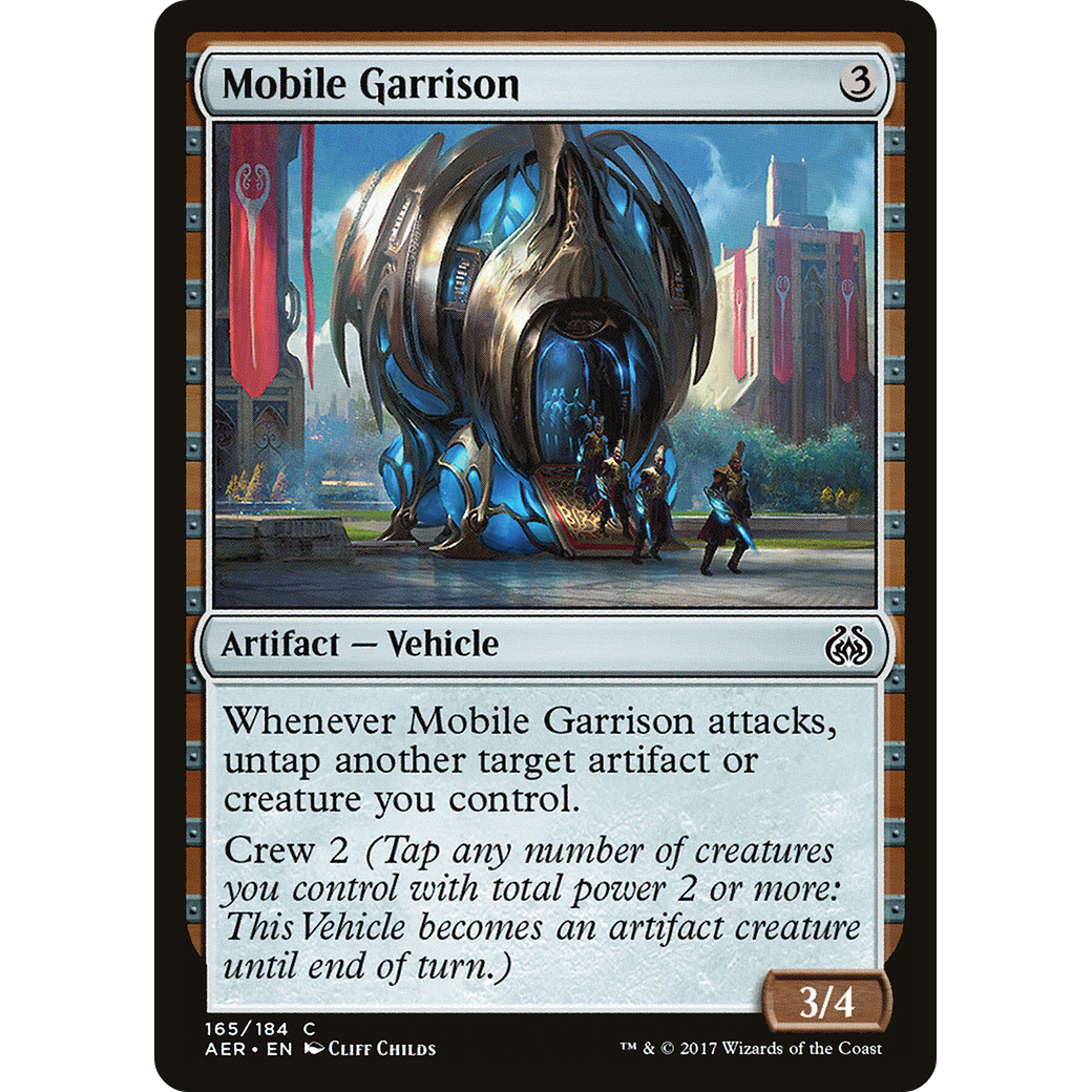 Mobile Garrison (AER-165) - Aether Revolt Foil