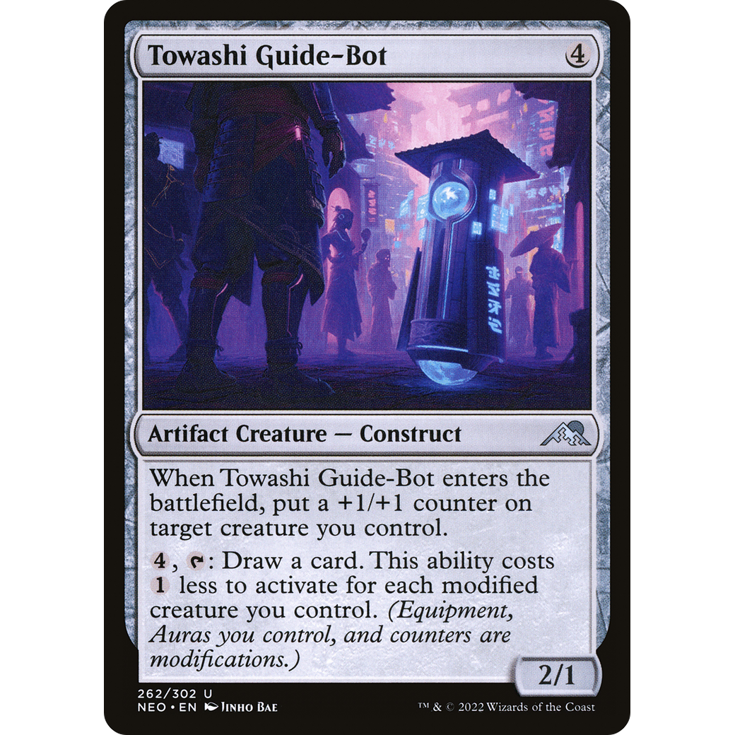 Towashi Guide-Bot (NEO-262) - Kamigawa: Neon Dynasty