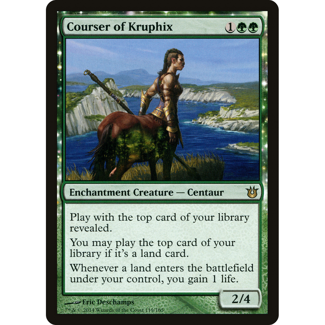 Courser of Kruphix (BNG-119) - Born of the Gods: (enchantment) Foil