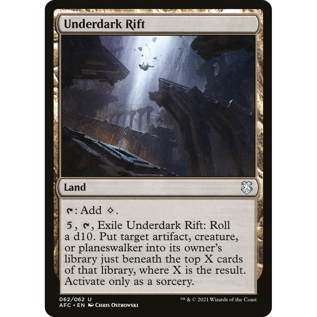 Underdark Rift (AFC-062) - Forgotten Realms Commander