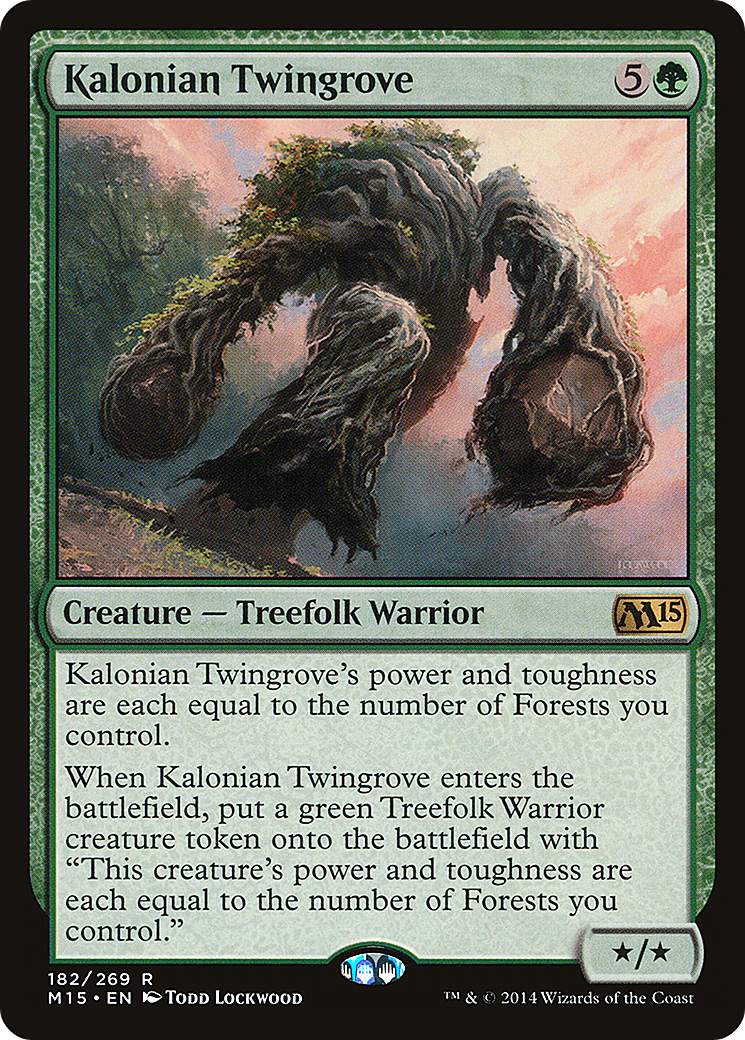 Kalonian Twingrove (M15-182) - Magic 2015 Foil