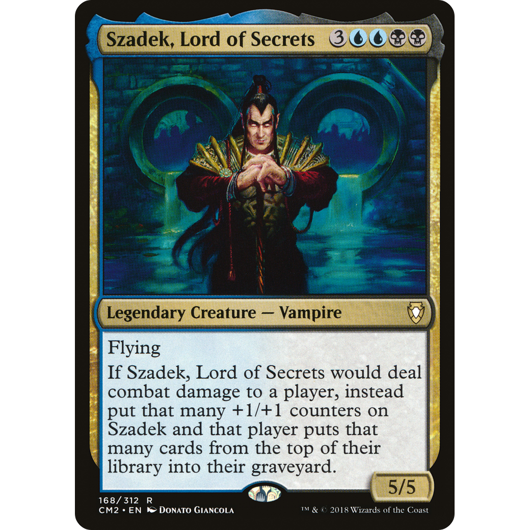 Szadek, Lord of Secrets (CM2-168) - Commander Anthology Volume II