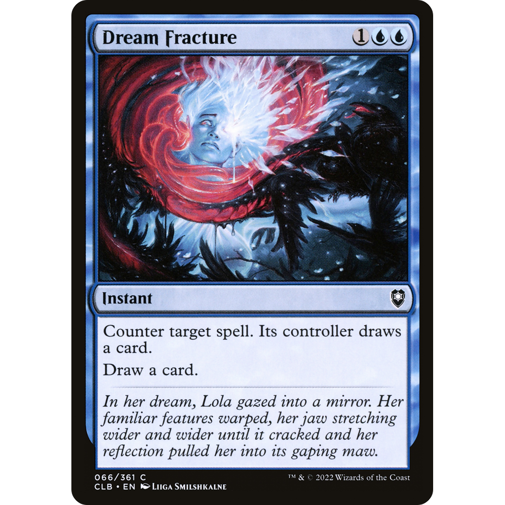 Dream Fracture (CLB-066) - Commander Legends: Battle for Baldur's Gate Foil