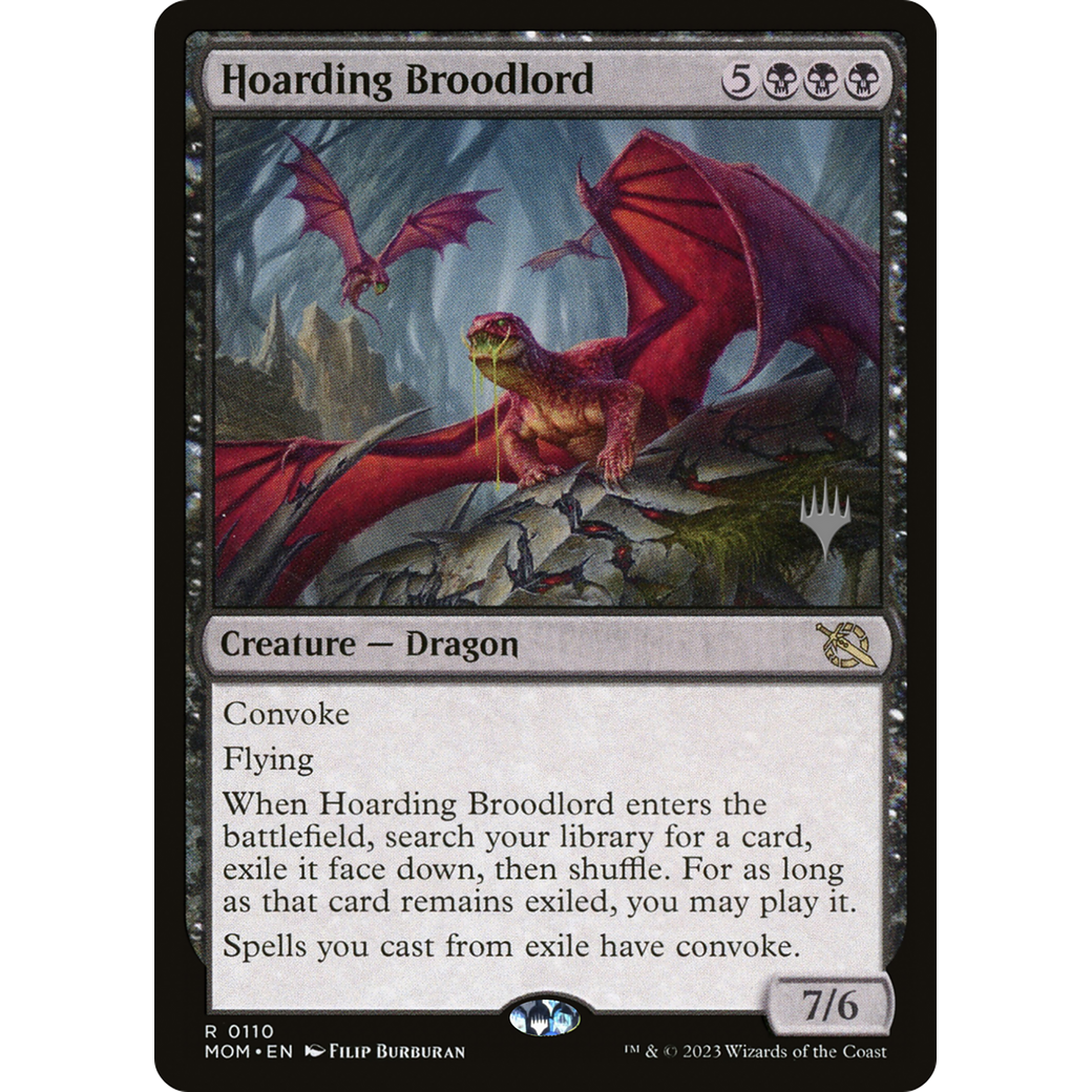 Hoarding Broodlord (PPMOM-110P) - March of the Machine Promos