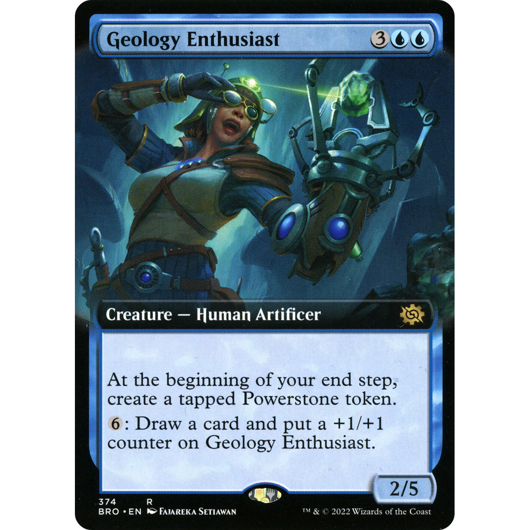 Geology Enthusiast (Extended Art) (BRO-374) - The Brothers' War: (Extended Art)