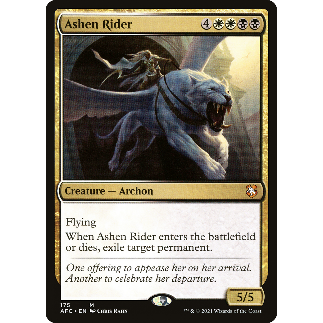 Ashen Rider (AFC-175) - Forgotten Realms Commander