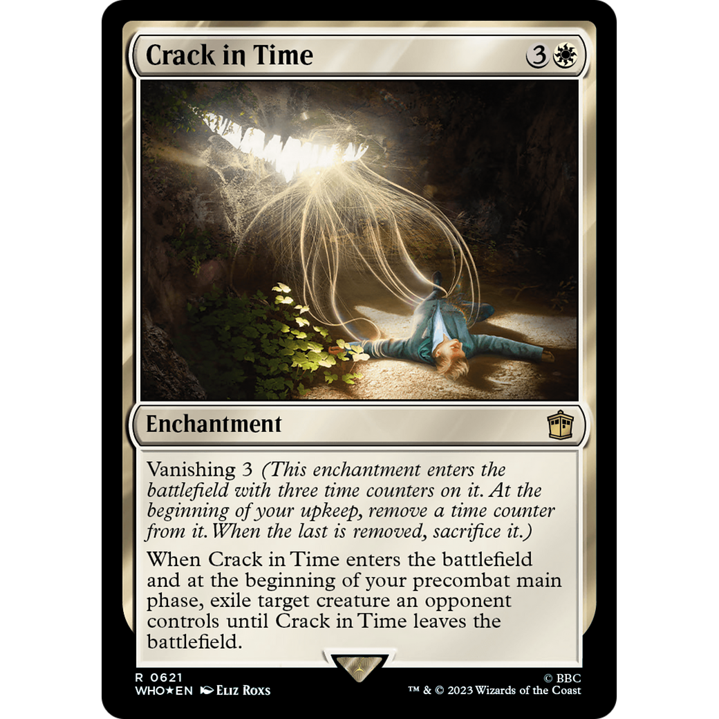 Crack in Time (Surge Foil) (WHO-621) - Doctor Who Foil