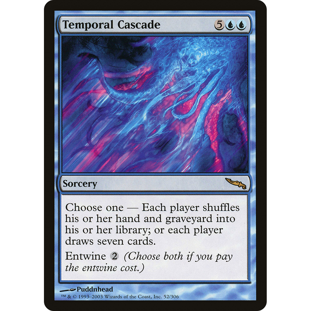 Temporal Cascade (MRD-052) - Mirrodin Foil