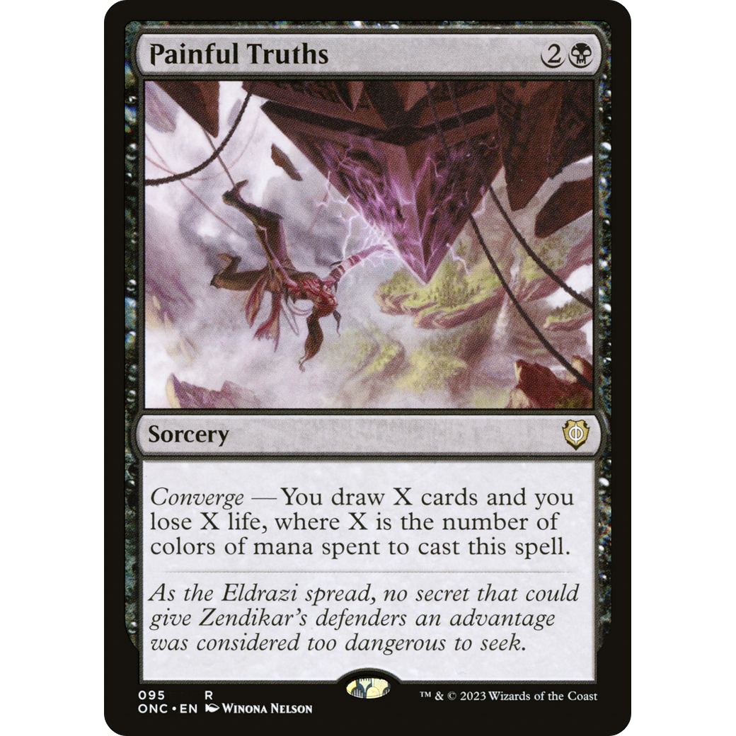 Painful Truths (ONC-095) - Phyrexia: All Will Be One Commander