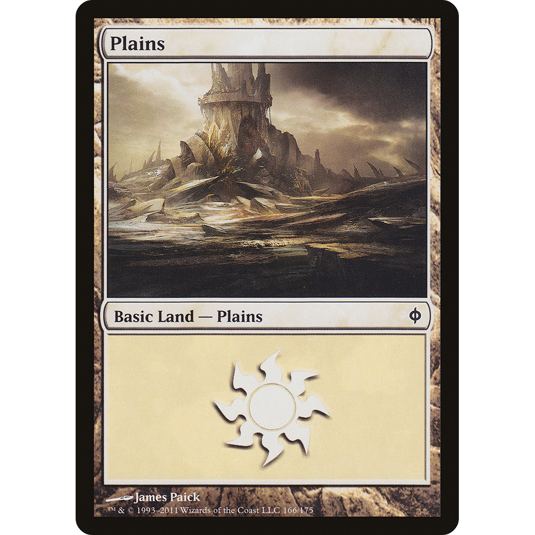 Plains (166) (NPH-166) - New Phyrexia