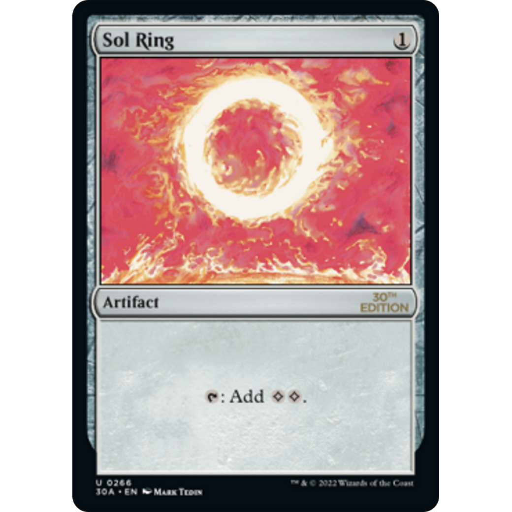 Sol Ring (266) (30A-266) - 30th Anniversary Edition