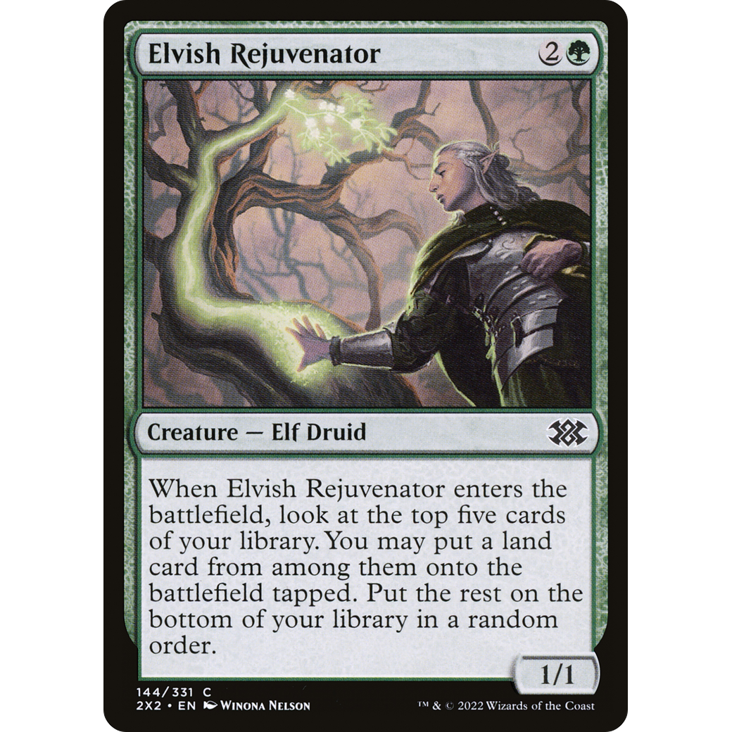 Elvish Rejuvenator (2X2-144) - Double Masters 2022