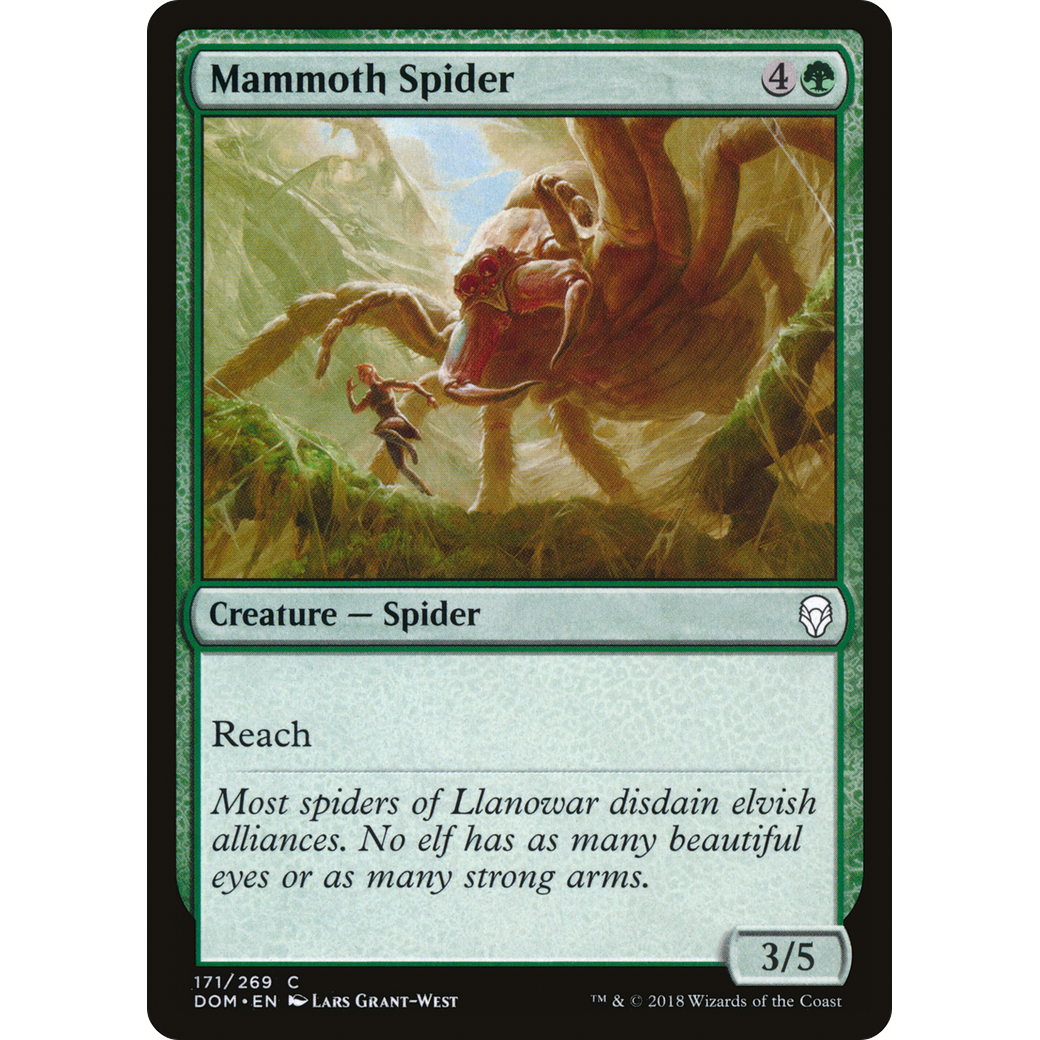 Mammoth Spider (DOM-171) - Dominaria Foil