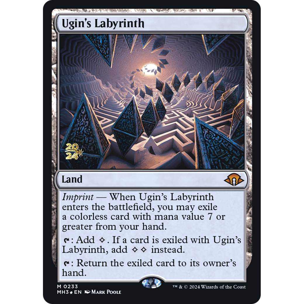Ugin's Labyrinth (PRE-233S) - Modern Horizons 3 Promos Foil