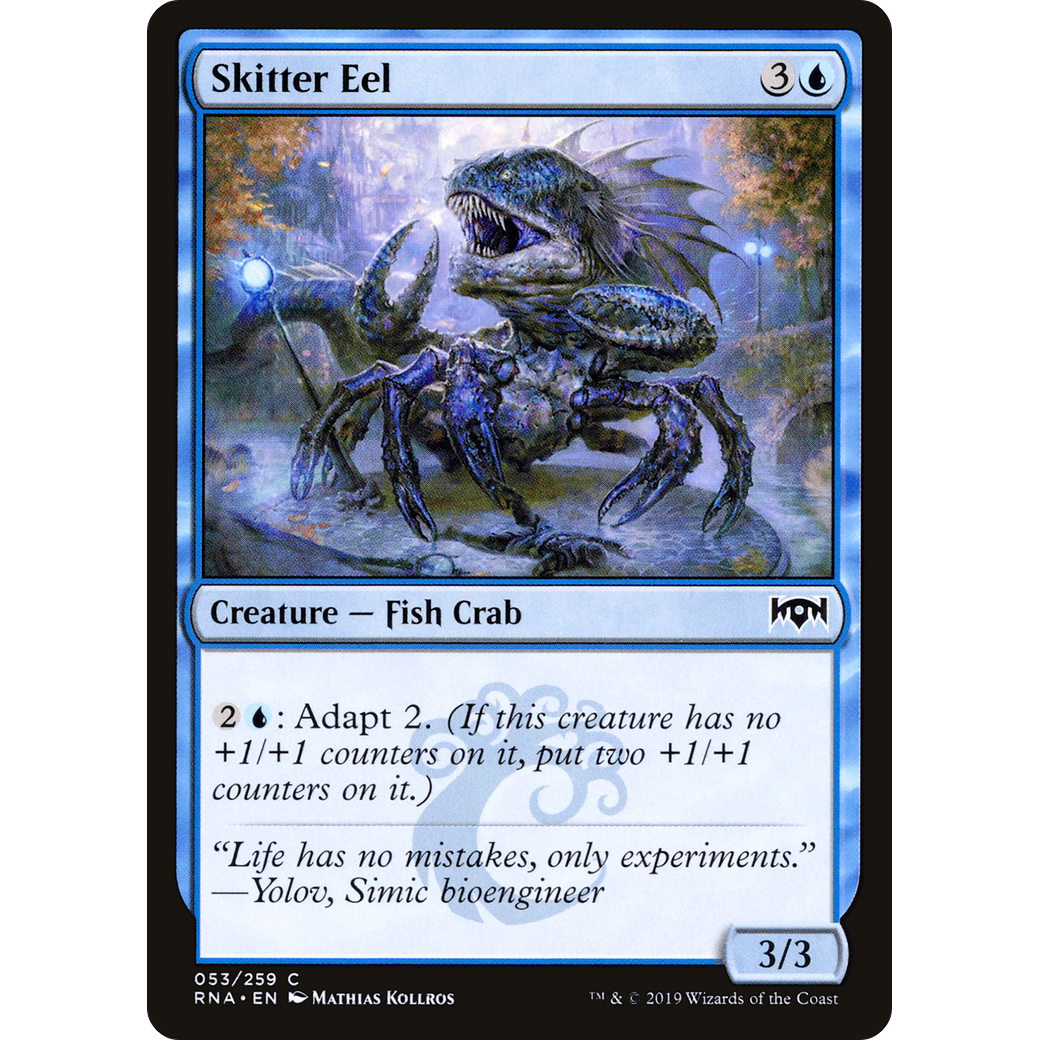 Skitter Eel (RNA-053) - Ravnica Allegiance