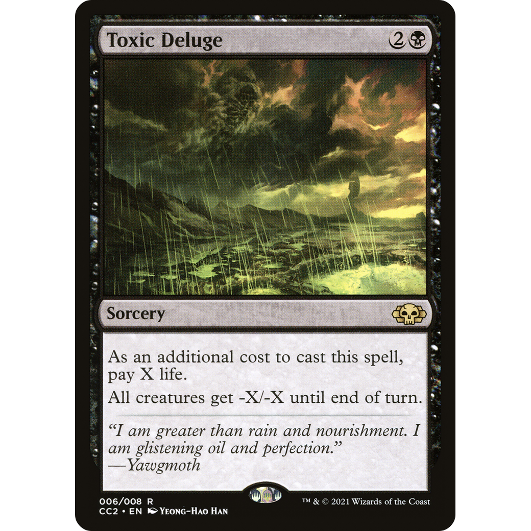 Toxic Deluge (CC2-006) - Commander Collection: Black Foil