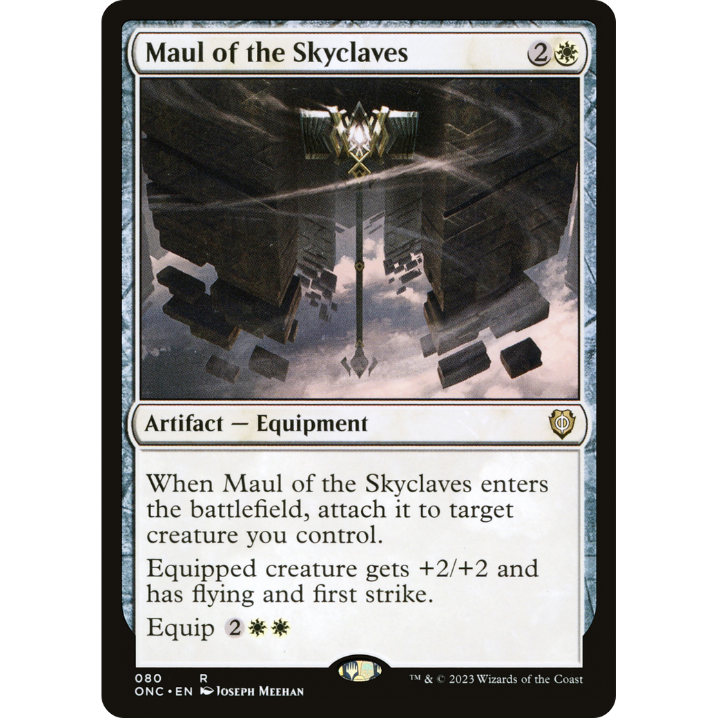 Maul of the Skyclaves (ONC-080) - Phyrexia: All Will Be One Commander