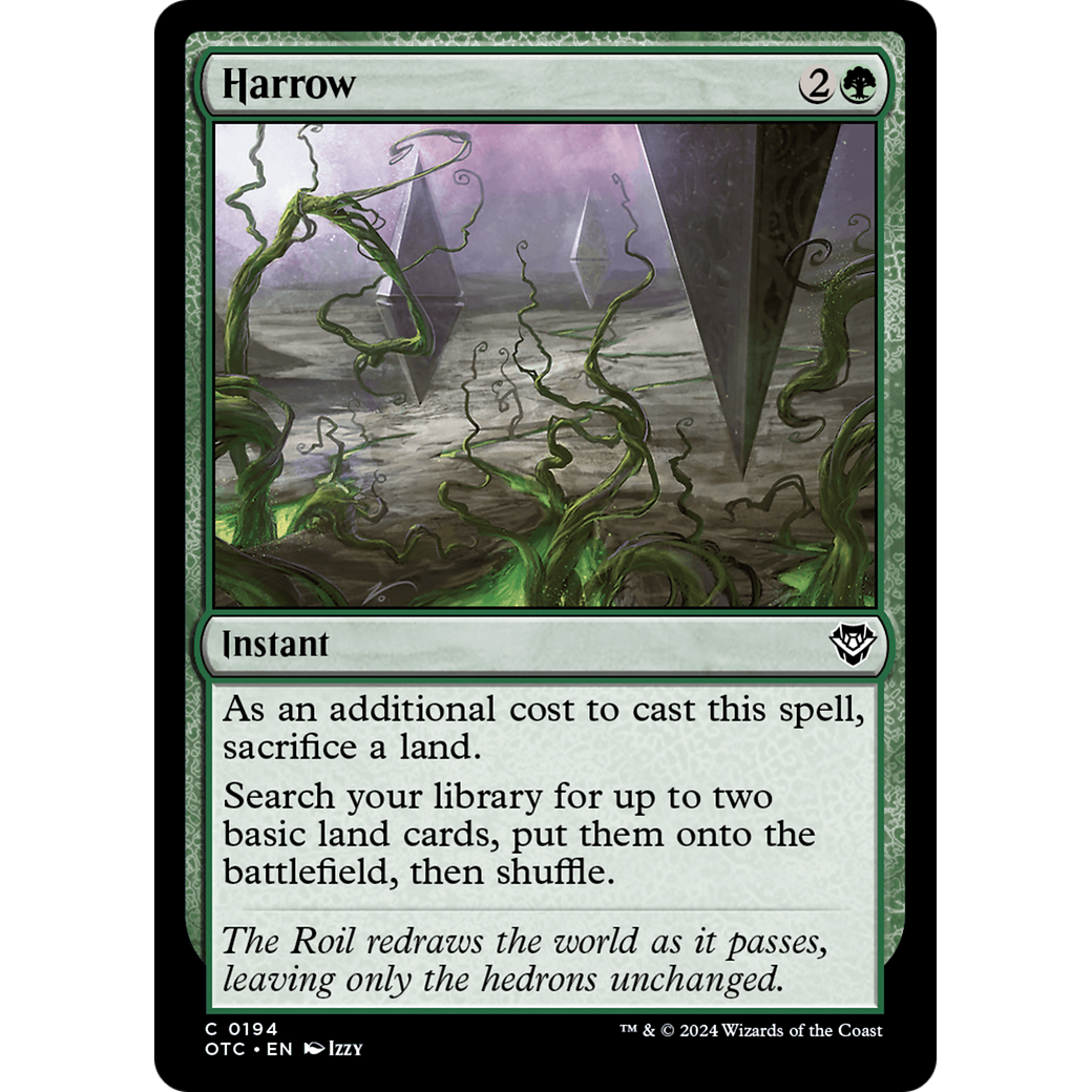 Harrow (OTC-194) - Outlaws of Thunder Junction Commander